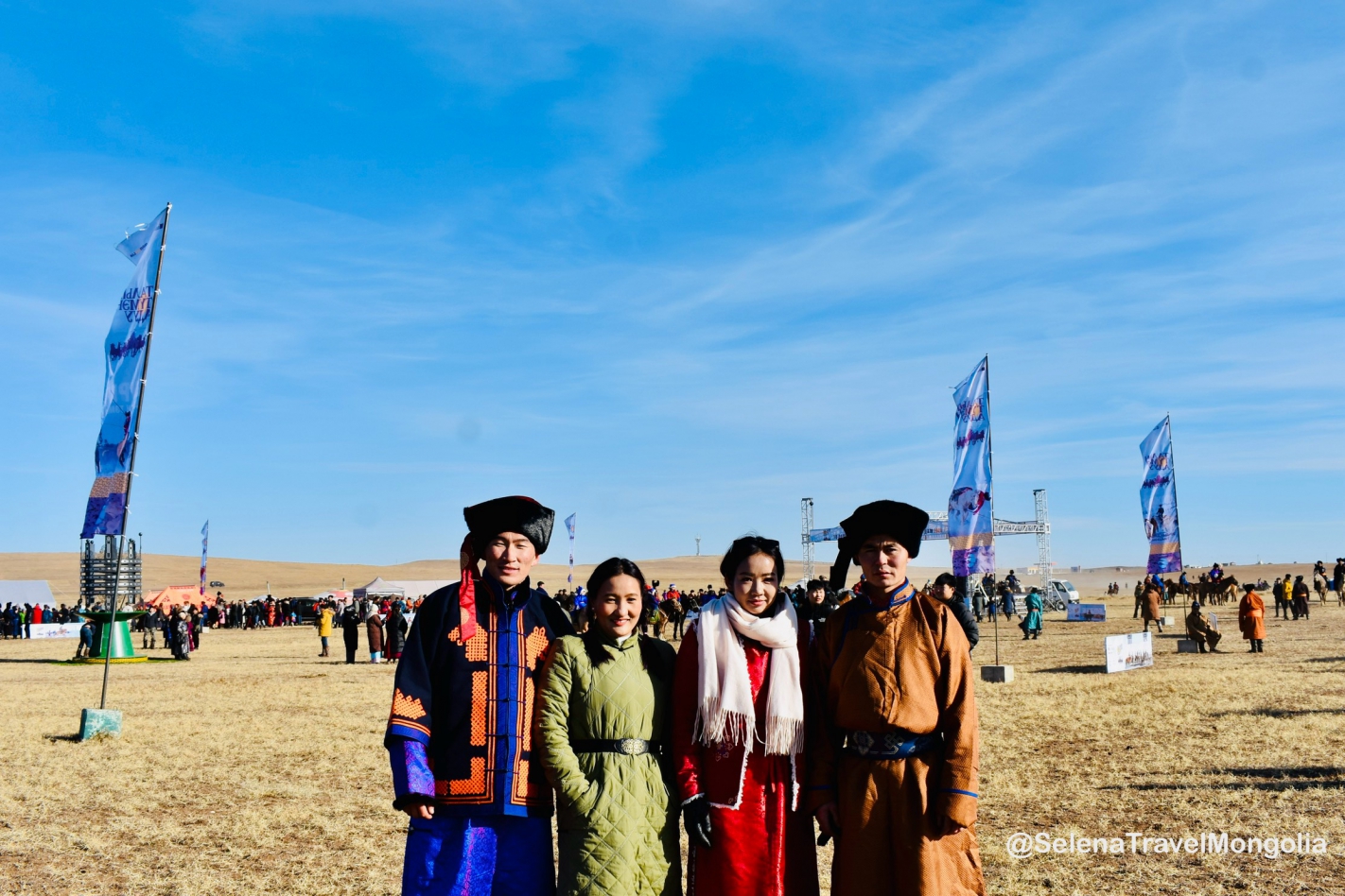 Younsters Taliin Tumen Aduu - Winter Horse Festival in Mongolia