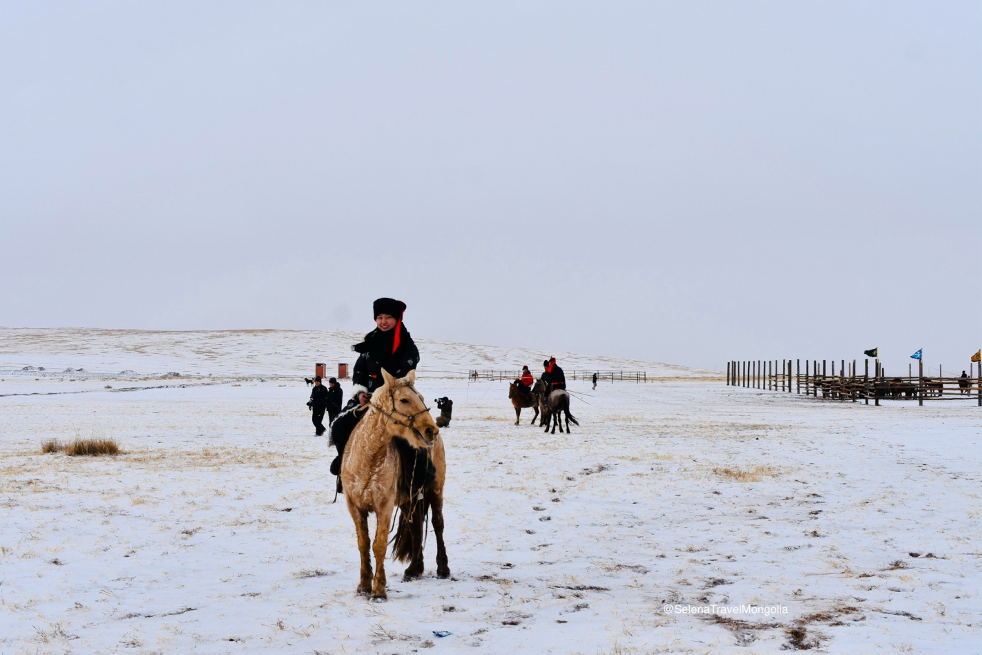 Taliin Tumen Aduu - Winter Horse Festival in Mongolia 