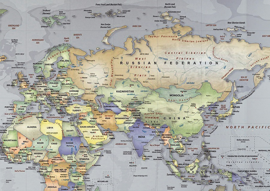 Mongolia map