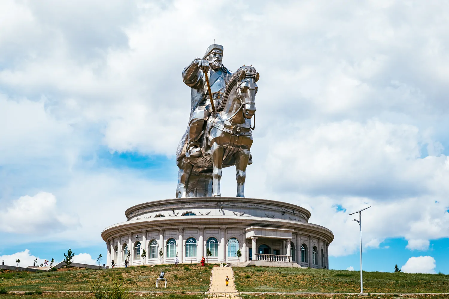 Giant Genghis Khan Statue at Tsonjin Boldog