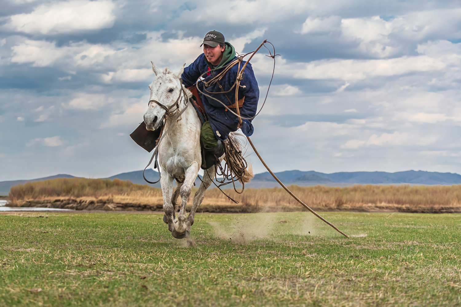 Horseman in Mongolia